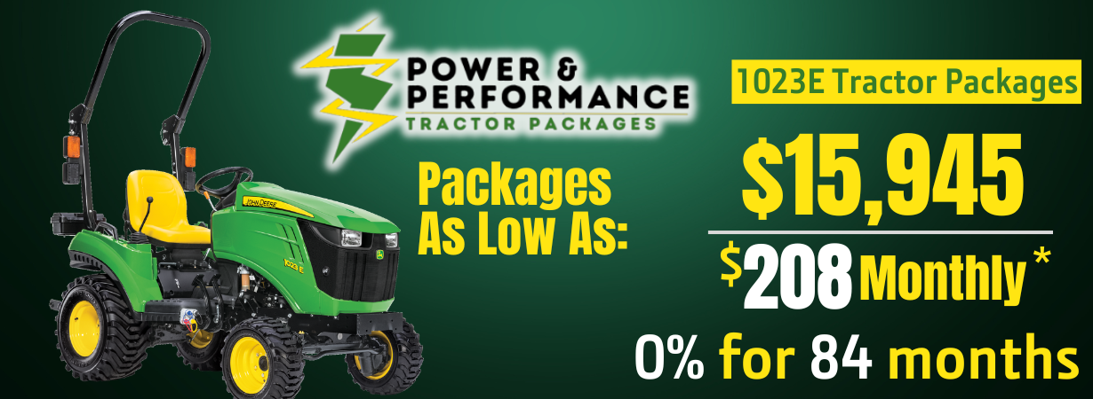 1023E tractor packages