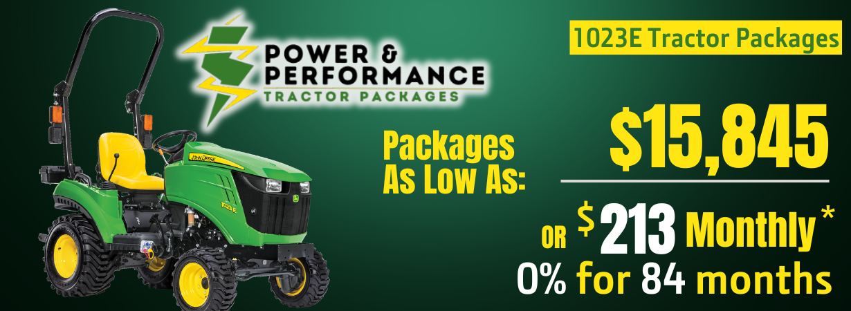 1023E tractor packages