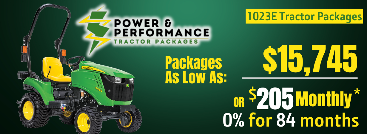 1023E tractor packages