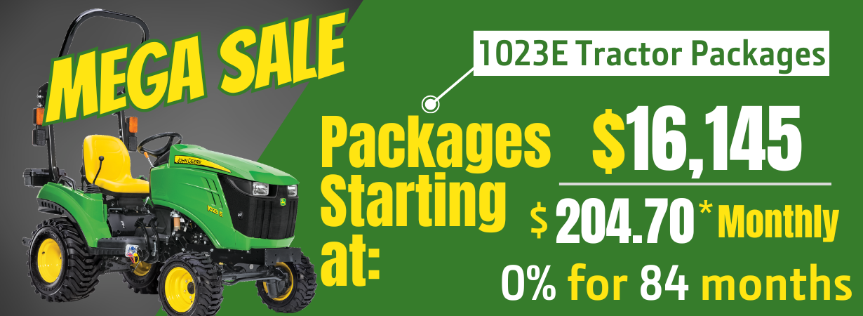 1023E tractor packages